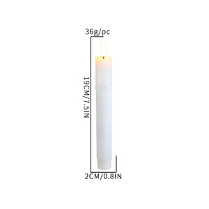 Remote control long pole electronic candle 10 <b>key</b> simulation candle Halloween birthday wedding decoration LED long pole wax - Product Image 6