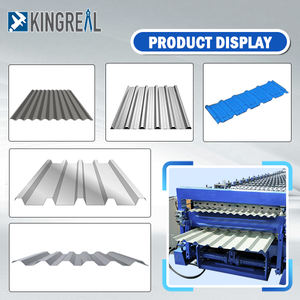 유약 금속 지붕 타일 프레스 만들기 기계 골판지 지붕 타일 기계 아연 도금 아연 골판지 지붕 만들기 기계 - Product Image 5