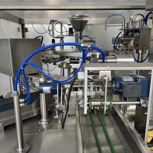 Máquina Automática de Envasado de Alta Velocidad para Bolsas Doypack Rotatorias Preformadas, para Refrigerios, <span class=keywords><strong>Palomitas</strong></span> de Maíz, Papas Fritas, Bolsas con Cierre, Té, Película de Papel - Product Image 6