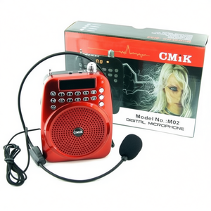 ไมโครโฟนดิจิตอล CMIK รุ่น M02 ลำโพงพกพาพร้อมไมค์สำหรับการนำเสนอ - Product Image 2