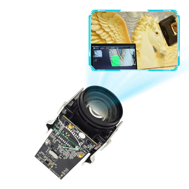 Customize High Resolution 12MP IMX415 30fps Pipe Inspection 10X Digital Zoom Block USB Camera Module