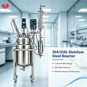Hydrogenation Reactor Stainless Steel Tank Reactio Laboratory Stainless Steel Reactor - Product Image 1