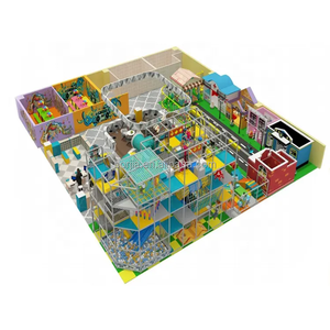 Equipo de Juegos Interior para Niños con Doble Tobogán y Juego Interactivo, Certificado CE, Seguro y Duradero para Uso Escolar - Product Image 6