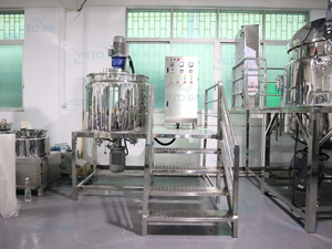 Yeto 500L סבון שמפו ג 'ל סלט עוגת קרם צבע צבע Homogenizer ערבוב מיזוג טנק עם חום - Product Image 2