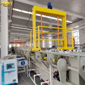 Metal Electroplating Production Line Easy to Operate Electroplated Powder Coating Machine