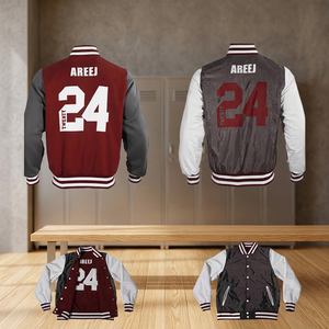 Veste de baseball d'hiver pour homme, style universitaire rétro, design sportif, patchwork de dessins animés, logo sur le devant, polyester/coton chaud - Product Image 3