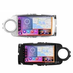 Maisimei Universal Smart Car Multimedia System en el tablero para Toyota Yaris 2012-2017 unidad principal 9 pulgadas Android estéreo GPS DSP