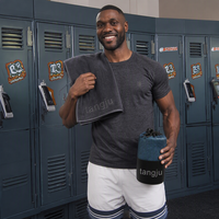 100% microfibre fitness poids banc serviette avec capuche fermeture éclair poche logo broderie sans quantité minimale de commande sport serviette de sport