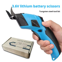 Ciseaux électriques alimentés au lithium Conception sans fil, chargement USB pour une coupe efficace des arbres et des tissus