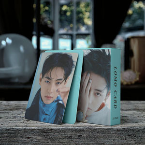 Photocard Láser de <span class=keywords><strong>Taehyung</strong></span> de KPOP Idol V Magazine, 55 Piezas/Caja, Tarjeta Lomo Holográfica, Foto de <span class=keywords><strong>Bangtan</strong></span> Boys, Papel de Transferencia Térmica - Product Image 3