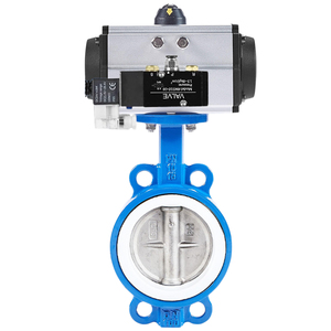 Actuador Neumático de Doble Acción con Retorno por Resorte, Tipo Línea, PTFE, DN200 DN100 PN16, 8 Pulgadas - Product Image 4