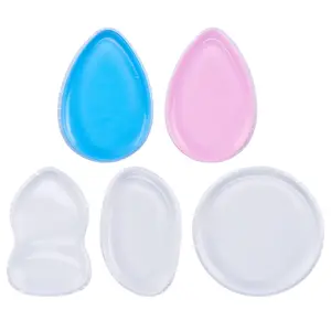 FEIYAN Multi Colors Make Up spugna Puff Soft Cleaner spugna per trucco in Silicone