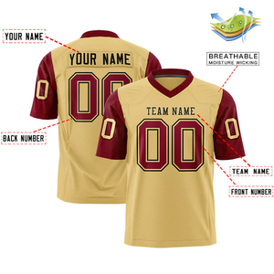 Maillot de football américain personnalisé saison 2026 – Uniforme de haute qualité pour équipes scolaires et clubs – Fournisseur en gros OEM/ODM – Vente chaude - Product Image 4