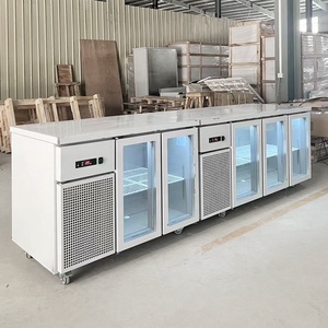 Equipo de Refrigeración Comercial de Alta Calidad y Uso Sostenible, Refrigerador Bajo Mostrador con Puerta de Vidrio y Acero Inoxidable - Product Image 5
