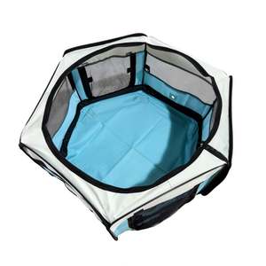 Corral Plegable para Mascotas, Antiarañazos, con Laterales Suaves, para Exteriores, con Logotipo Personalizado, Transpirable, para Perros y Gatos - Product Image 6