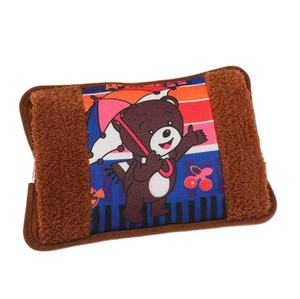 Vente en gros <span class=keywords><strong>pas</strong></span> <span class=keywords><strong>cher</strong></span> rechargeable sac à eau chaude électrique souple et <span class=keywords><strong>réutilisable</strong></span> chauffe-mains avec couvercle en flanelle 500W 26x18cm - Product Image 2