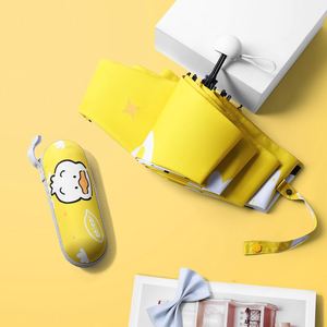 Paraguas de Viaje Elegante Ultracompacto con Bolsa de Almacenamiento, Protección Solar y Contra la Lluvia para Adultos - Product Image 2