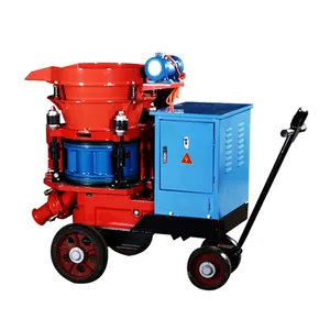 Pulverizador de hormigón, máquina de gunita de hormigón húmedo, precio de máquina pz-6 shotcrete