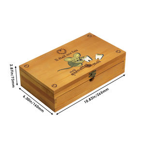 Boîte à dents en bois pour enfants, collection personnalisée, souris, fée, souris, boîte à souvenirs, boîte à <span class=keywords><strong>lait</strong></span> - Product Image 5