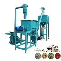 Small Feed Pellet Making Machine 1000kgs/h Animal Small Feed Pellet Machine Making Plant Chicken Feed Pellet Machine Price For Sale