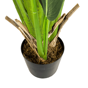 Plante artificielle de 180 cm, oiseau de paradis artificiel, faux bonsaï, verdure, <span class=keywords><strong>bananier</strong></span>, arbre artificiel pour la décoration de la maison et du jardin - Product Image 6