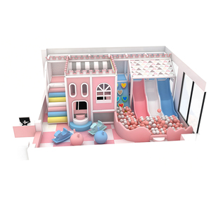 Factory Supply Kids Indoor Playground and Soft Play Park, Combined with <b>Trampoline</b> Zone for Kindergarten and Preschool - Product Image 3