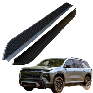 ชุดบันไดข้าง<span class=keywords><strong>รถ</strong></span>ยนต์สีดำ 2 ชิ้น/ชุด สำหรับ Chevrolet Traverse ปี 2024 2025 2026 ทำจากอลูมิเนียม ป้องกันรอยขีดข่วน - Product Image 2