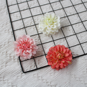 Tête de fleur artificielle Mini Dahlia pour arrangement floral de mariage, décoration d'ambiance, fleur en soie DLJ-286, style étranger - Product Image 4