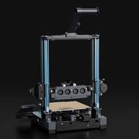 Высокоскоростной 3D-принтер ELEGOO Neptune 4 Max, 500 мм/с, быстрая FDM-печать, Klipper, область печати 420x420x480 мм, умная автокалибровка, Wi-Fi Direct