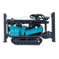 Foreuse de carottage de roche Feiyang, moteur diesel-pneumatique, portable et mobile, pour la construction de puits d'eau, avec pompe