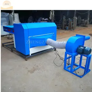 Fibre Opening Machine Automatic Cotton Yarn Opener Waste Stuff Filler Recycling Machine Polyester Fiber Cotton Opening Pillow Stuffing Filling Machine