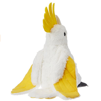 Coussin super doux en forme de mini-perroquets, poupées personnalisées réalistes et créatives en forme de perroquets, jouet en peluche, animal en peluche licorne, jouets en peluche doux