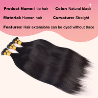 Extensiones de Cabello Humano Vietnamita con Queratina Invisible YEUNG BEAUTY, Microlinks, Puntas Pre-Adheridas, Extensiones de Cabello con Punta Fría