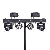 Éclairage de scène professionnel 300W multifonction 4-en-1 LED Spot Par Bar, barre d'éclairage de scène, éclairage de disco, équipement DJ portable