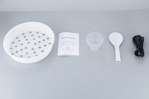 Cuiseur à riz électrique automatique noir avec accessoire tasse doseuse, cuisson rapide, <span class=keywords><strong>appareil</strong></span> ménager, capacité 2,2 L - Product Image 4