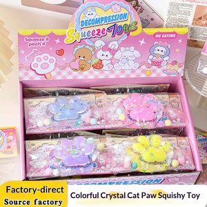 ของเล่นบีบคลายเครียดรูปอุ้งเท้าแมวใสพิเศษ ขนาดเล็ก แบบเดียวกับที่กำลังขายดี ของเล่นคลายความเครียด - Product Image 3