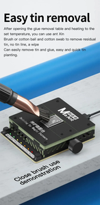 MaAnt stazione di dissaldatore a temperatura rapida SL-2, IC Chip stazione di riscaldamento per il <span class=keywords><strong>telefono</strong></span> cellulare impianto di stagno/pulizia di riparazione - Product Image 5
