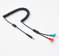 Câble spiralé personnalisé TRRS vers 2TRS