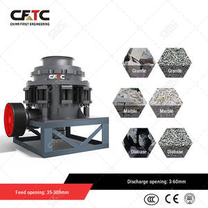 Concasseur à cône à ressort 1200 de marque chinoise de premier plan pour le concassage moyen et fin avec pièces de rechange - Product Image 3