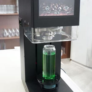 آلة ختم العلب الأوتوماتيكية بالكامل بشاشة تعمل باللمس، سهلة التشغيل، صغيرة الحجم، مناسبة لمحلات الشاي بالحليب ومحلات المشروبات - Product Image 3