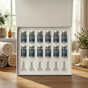 Kit de Suero de Fibronectina Fermentada (6 Piezas/Set) con <span class=keywords><strong>Ácido</strong></span> <span class=keywords><strong>Hialurónico</strong></span> en Polvo Liofilizado para el Cuidado Diario de la Piel, Solución Revitalizante - Product Image 2