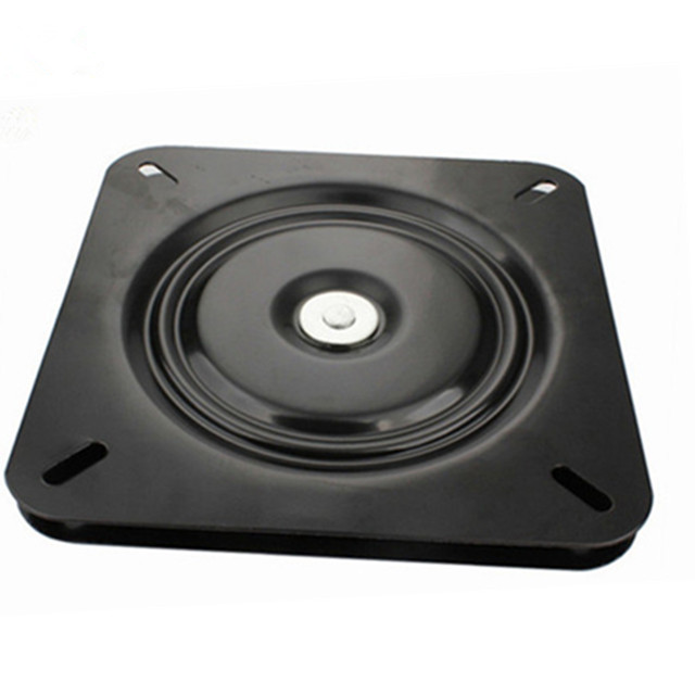 Квадратный полный подшипник 12 дюймов вращение на 360 градусов тяжелый поворотный стол для стола стула поворотная пластина основание стула