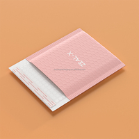 4x8 ''personnalisé 2 Mil noir enveloppe d'expédition Poly paquet en plastique impression livraison Express rembourré pochette enveloppante sacs à bulles