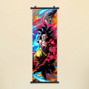 Affiche murale en tissu 70*25cm, 3000 motifs, Anime japonais <span class=keywords><strong>Dragon</strong></span> <span class=keywords><strong>Ball</strong></span> Goku Vegeta, Peintures, Poster mural déroulable - Product Image 6