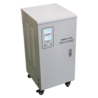 Stabilisateur de tension automatique monophasé 220V en cuivre série TND SVC AC 2kva-20kva avec affichage numérique certifié CE