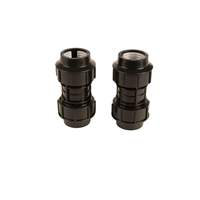 Raccords rapides en PP PN16 Dn20~110mm, connecteurs droits en plastique pour raccordement de tuyaux d'eau
