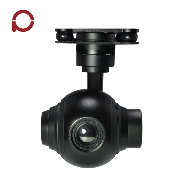 Single Sensor  UAV Thermal Imager Ir Gimbal Drone With 19mm Lens Camera