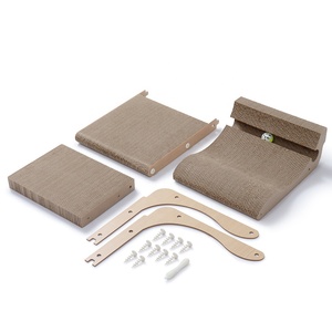 L-berbentuk kucing dinding dilepas tiang penggores kucing kardus - Product Image 6