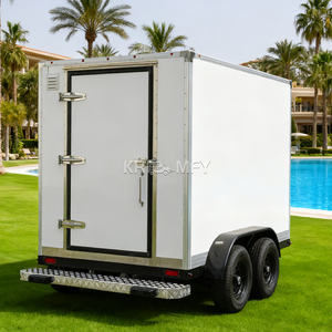 Camión Refrigerado para Catering de Helados y Snacks, Remolque Congelador, Carrito de Comida Móvil - Product Image 6