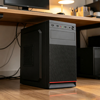 Boîtier PC MicroATX Mid-Tower Gaming Moderne à Succès Commercial, Compatible Lecteur Optique 5,25'', En Stock
